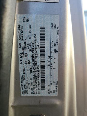 1FTRE14W56DA97565 - 2006 FORD ECONOLINE E150 VAN 银色 照片 13