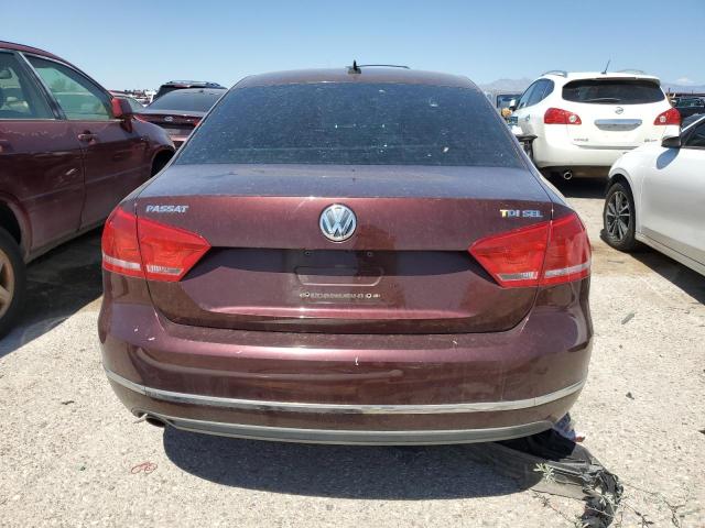 1VWCN7A32EC047372 - 2014 VOLKSWAGEN PASSAT SEL PURPLE photo 6