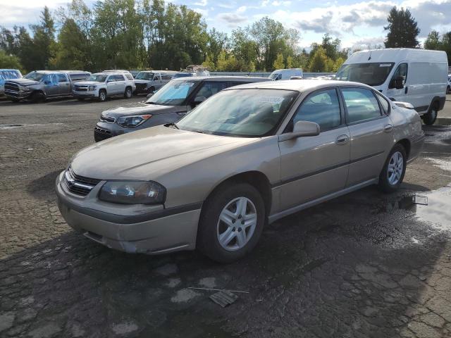 2G1WF55E029111806 - 2002 CHEVROLET IMPALA GOLD photo 1