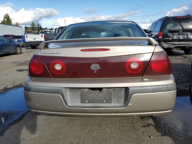 2G1WF55E029111806 - 2002 CHEVROLET IMPALA GOLD photo 6