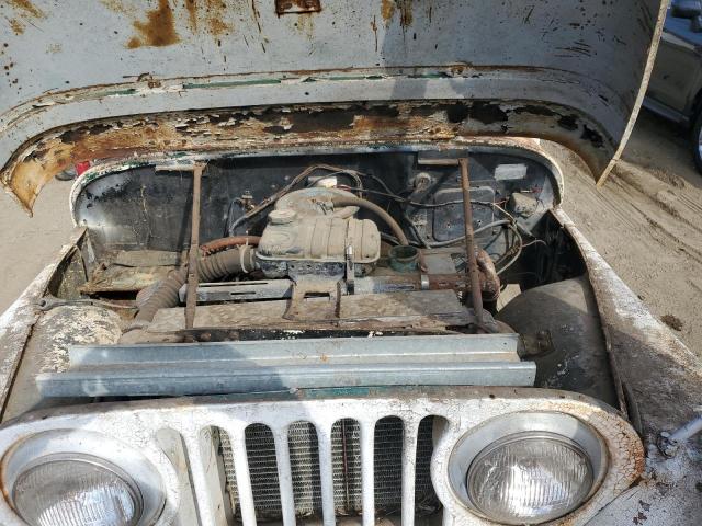 5754846393 - 1957 WILLY JEEP WHITE photo 12