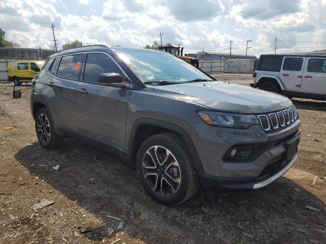 3C4NJDCB9NT102222 - 2022 JEEP COMPASS LIMITED GRAY photo 4