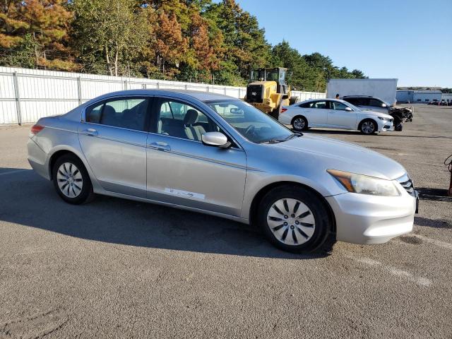 1HGCP2F35CA230476 - 2012 HONDA ACCORD LX SILVER photo 4