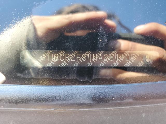 1HGCR2F84HA284106 - 2017 HONDA ACCORD EXL BURGUNDY photo 12