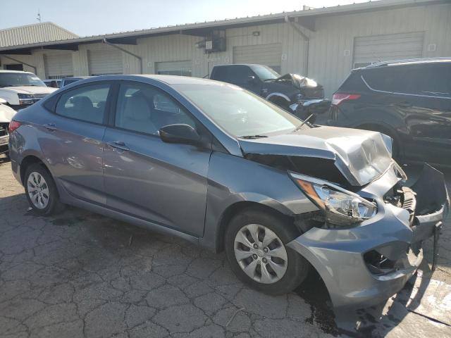 KMHCT4AE0HU356504 - 2017 HYUNDAI ACCENT SE GRAY photo 4