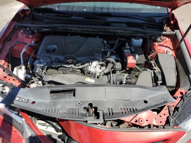 4T1B11HK1KU219171 - 2019 TOYOTA CAMRY L RED photo 11