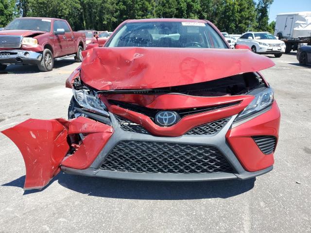 4T1B11HK1KU219171 - 2019 TOYOTA CAMRY L RED photo 5