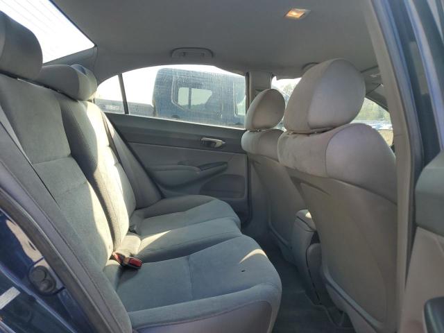 1HGFA165X8L004732 - 2008 HONDA CIVIC LX Bleu photo 10