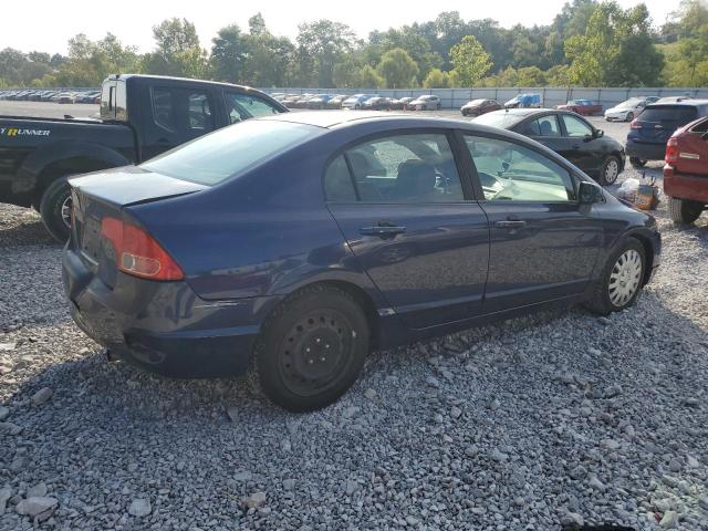 1HGFA165X8L004732 - 2008 HONDA CIVIC LX Bleu photo 3
