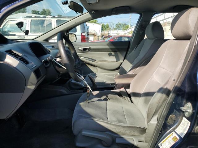 1HGFA165X8L004732 - 2008 HONDA CIVIC LX Bleu photo 7