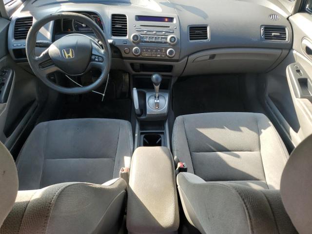 1HGFA165X8L004732 - 2008 HONDA CIVIC LX Bleu photo 8