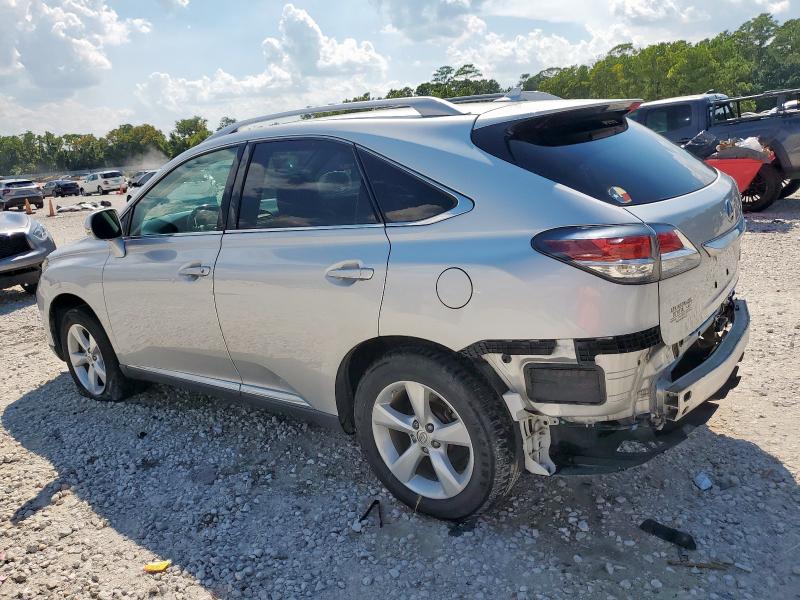 2T2BK1BA6DC164407 - 2013 LEXUS RX 350 BASE SILVER photo 2