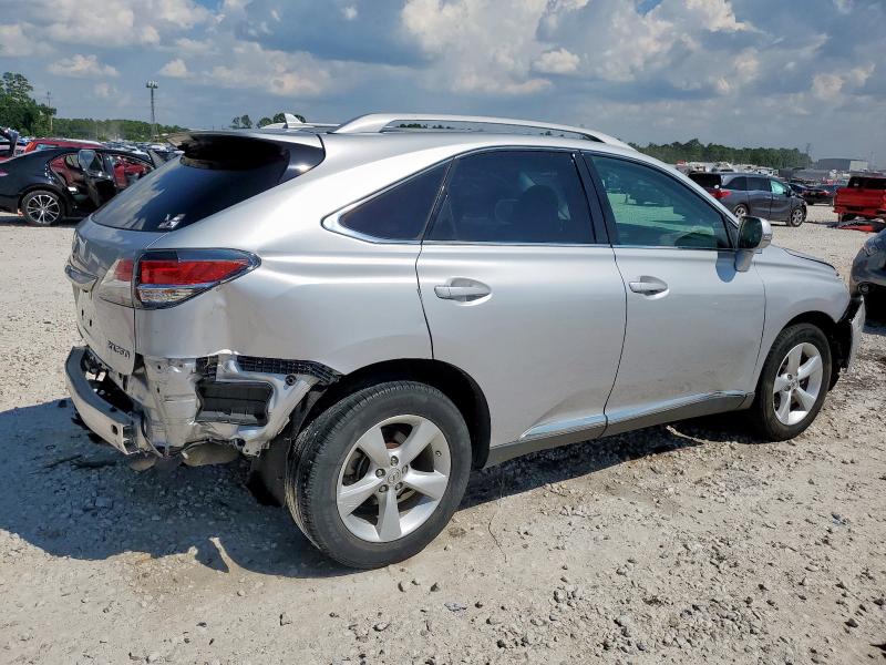 2T2BK1BA6DC164407 - 2013 LEXUS RX 350 BASE SILVER photo 3