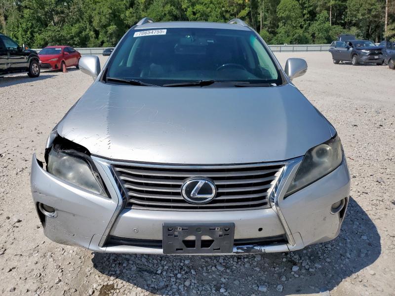 2T2BK1BA6DC164407 - 2013 LEXUS RX 350 BASE SILVER photo 5