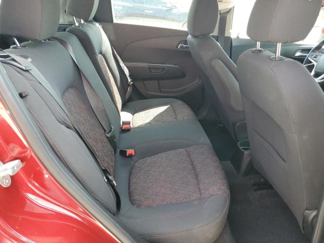1G1JD6SB5K4112906 - 2019 CHEVROLET SONIC LT MAROON photo 10