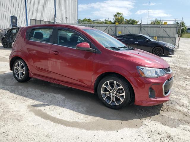 1G1JD6SB5K4112906 - 2019 CHEVROLET SONIC LT MAROON photo 4