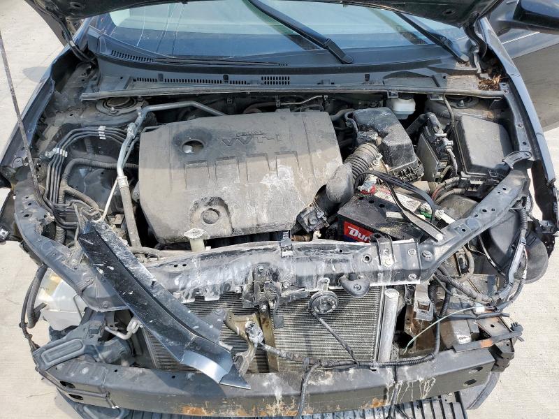 5YFBURHEXKP925508 - 2019 TOYOTA COROLLA L BLACK photo 11