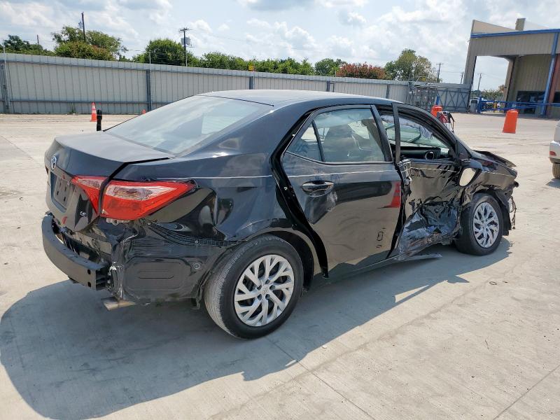 5YFBURHEXKP925508 - 2019 TOYOTA COROLLA L BLACK photo 3