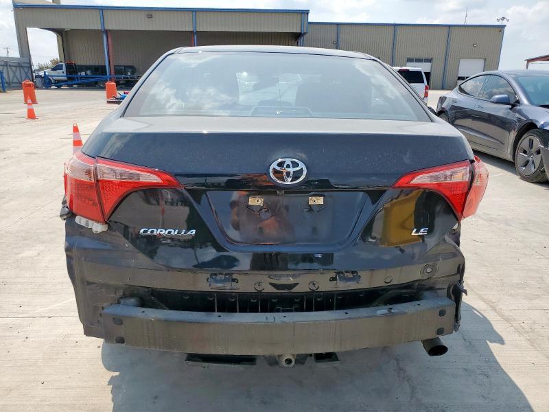 5YFBURHEXKP925508 - 2019 TOYOTA COROLLA L BLACK photo 6