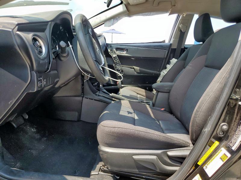 5YFBURHEXKP925508 - 2019 TOYOTA COROLLA L BLACK photo 7