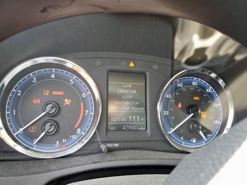 5YFBURHEXKP925508 - 2019 TOYOTA COROLLA L BLACK photo 9