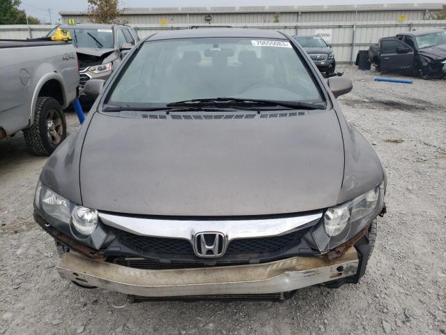 19XFA16519E001601 - 2009 HONDA CIVIC LX GRAY photo 5