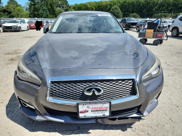 JN1BV7AR4FM418212 - 2015 INFINITI Q50 BASE SILVER photo 5