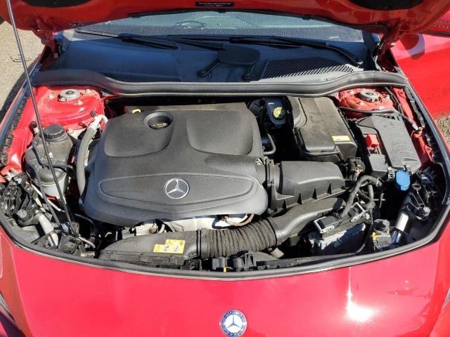 WDDSJ4GB2GN333579 - 2016 MERCEDES-BENZ CLA 250 4MATIC RED photo 11