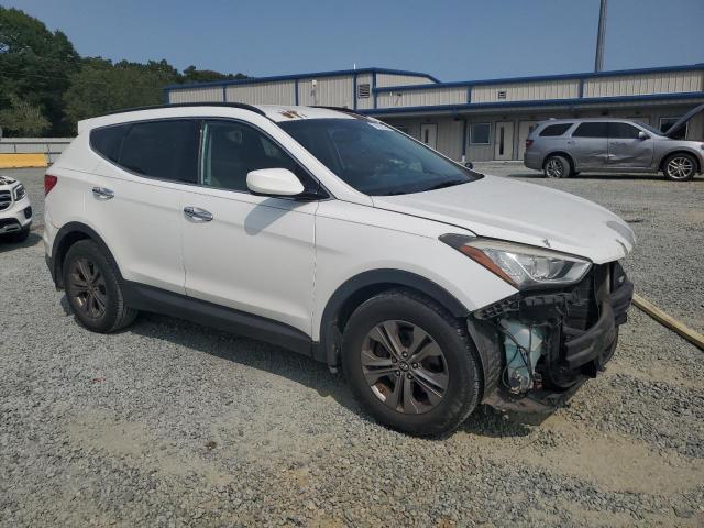 5XYZU3LB8DG034469 - 2013 HYUNDAI SANTA FE S WHITE photo 4