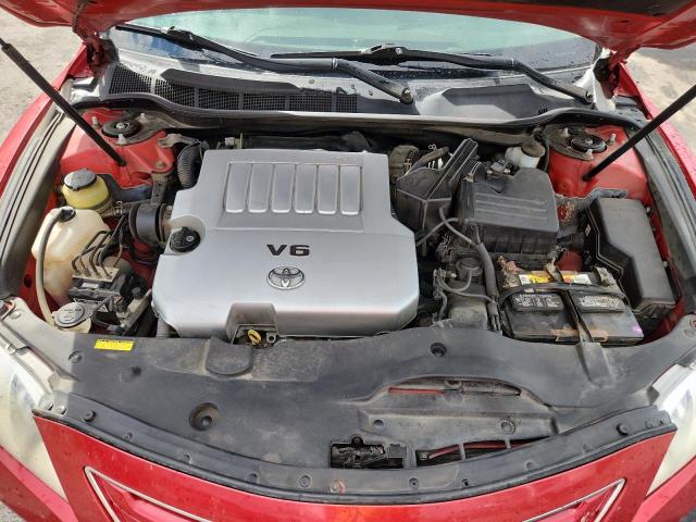 4T1BK46K97U015114 - 2007 TOYOTA CAMRY LE RED photo 11
