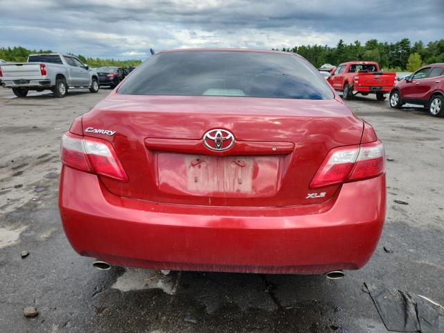 4T1BK46K97U015114 - 2007 TOYOTA CAMRY LE RED photo 6