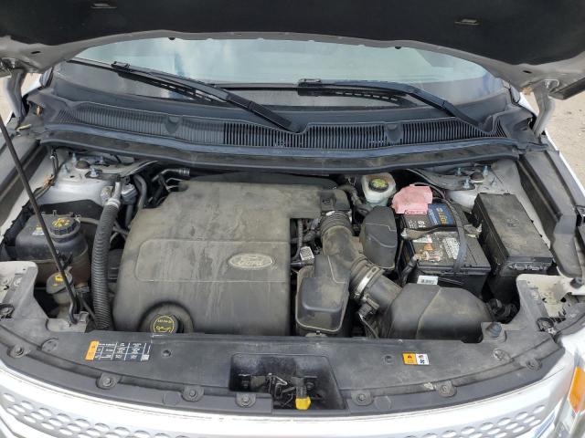 1FM5K8F81EGC48845 - 2014 FORD EXPLORER LIMITED SILVER photo 12