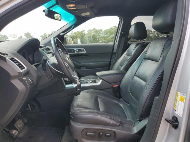 1FM5K8F81EGC48845 - 2014 FORD EXPLORER LIMITED SILVER photo 7