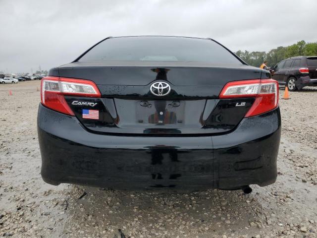 4T4BF1FKXCR263391 - 2012 TOYOTA CAMRY BASE BLACK photo 6