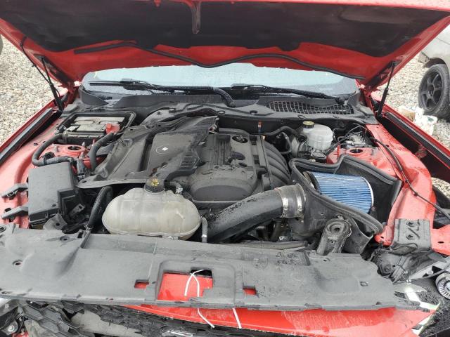 1FA6P8TH9K5177714 - 2019 FORD MUSTANG ORANGE photo 11