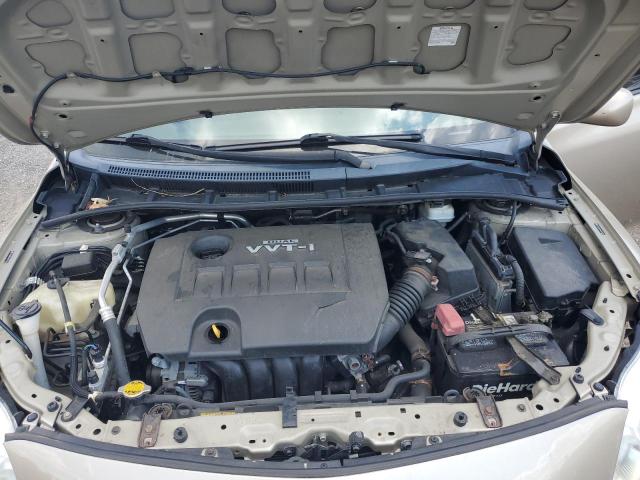 2T1BU4EE6AC371549 - 2010 TOYOTA COROLLA BASE GRAY photo 11