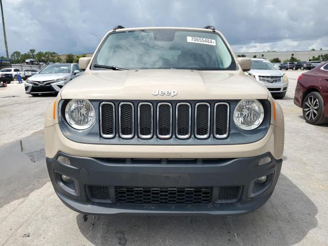 ZACCJABT2GPD53397 - 2016 JEEP RENEGADE LATITUDE TAN photo 5