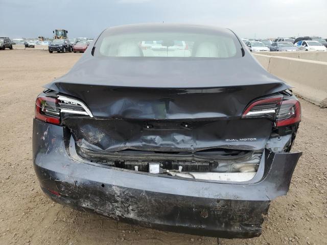 5YJ3E1EB0MF037975 - 2021 TESLA MODEL 3 ნაცრისფერი ფოტო 6