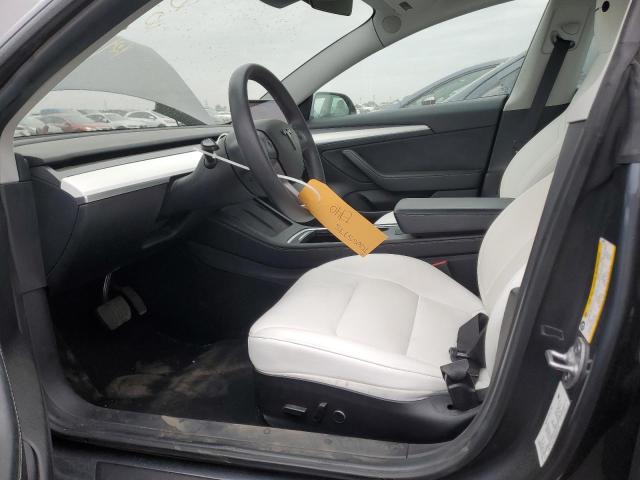 5YJ3E1EB0MF037975 - 2021 TESLA MODEL 3 ნაცრისფერი ფოტო 7