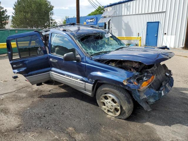 1J4GW48N2YC136669 - 2000 JEEP GRAND CHEROKEE LAREDO 蓝色 照片 4