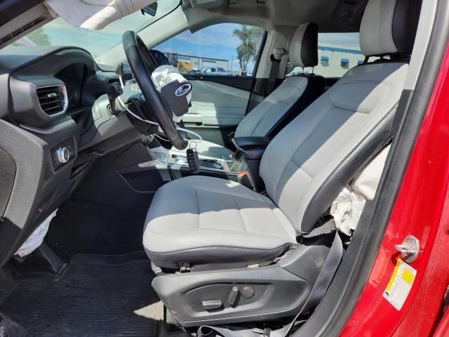 1FMSK8DH9MGA05241 - 2021 FORD EXPLORER XLT Czerwony zdjęcie 7