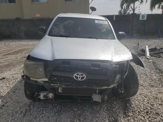 5TFJU4GNXBX006884 - 2011 TOYOTA TACOMA DOUBLE CAB PRERUNNER SILVER photo 5