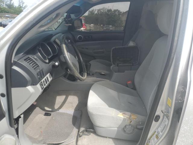 5TFJU4GNXBX006884 - 2011 TOYOTA TACOMA DOUBLE CAB PRERUNNER SILVER photo 7