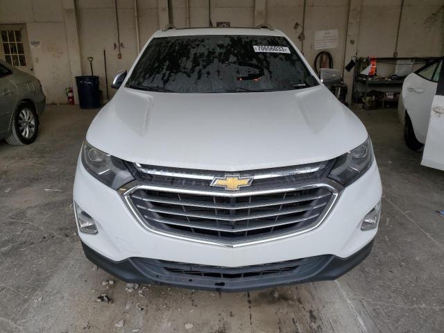 2GNAXMEV1J6276568 - 2018 CHEVROLET EQUINOX PREMIER WHITE photo 5