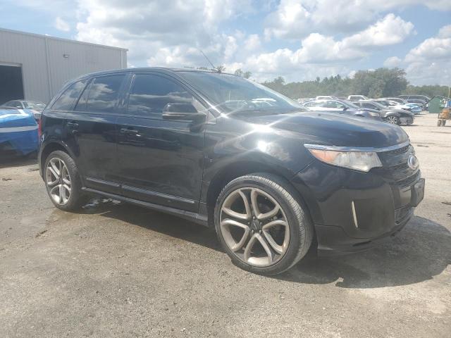 2FMDK4AK8DBB69301 - 2013 FORD EDGE SPORT 黑色 照片 4