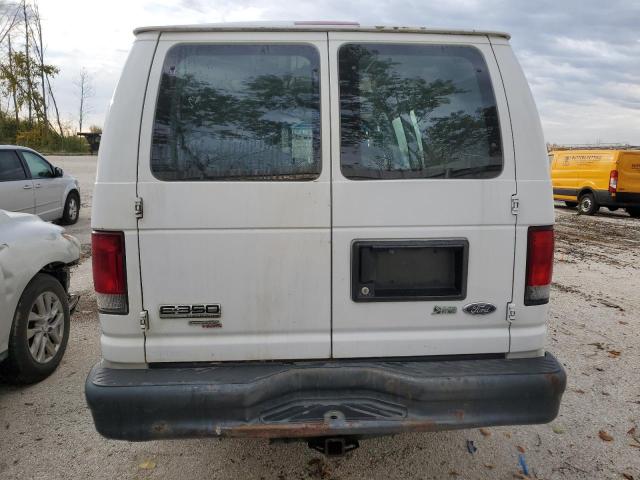 1FTSE3EL3EDA02680 - 2014 FORD ECONOLINE E350 SUPER DUTY VAN WHITE photo 6