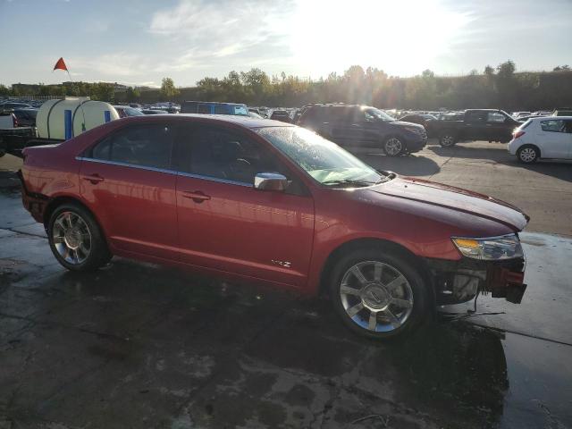 3LNHM26T58R617809 - 2008 LINCOLN MKZ RED photo 4