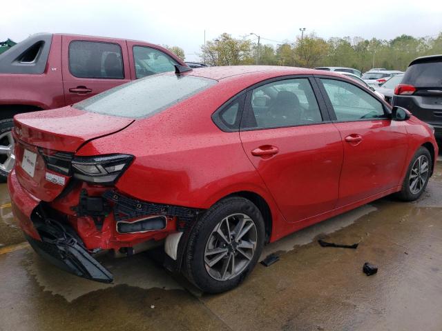 3KPF24AD0PE630891 - 2023 KIA FORTE LX RED photo 3