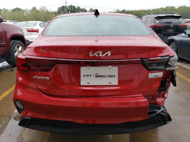 3KPF24AD0PE630891 - 2023 KIA FORTE LX RED photo 6