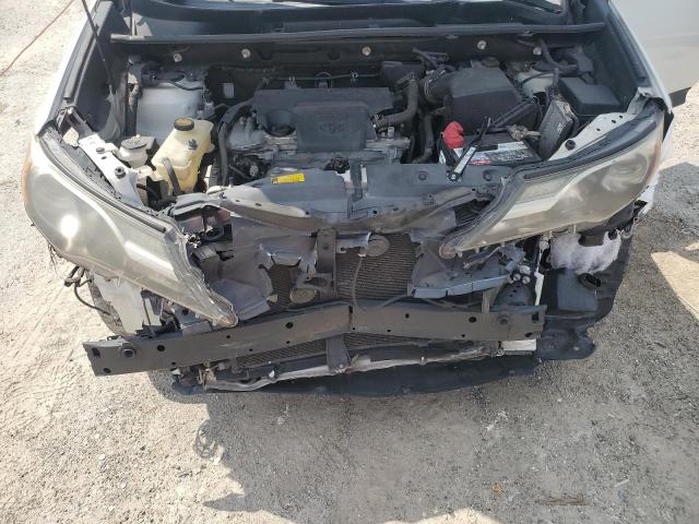 2T3ZFREVXFW149311 - 2015 TOYOTA RAV4 LE WHITE photo 12